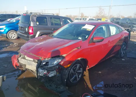 2020 Honda Civic Lx z USA, uszkodzony, nr VIN 19XFC2F60LE001265